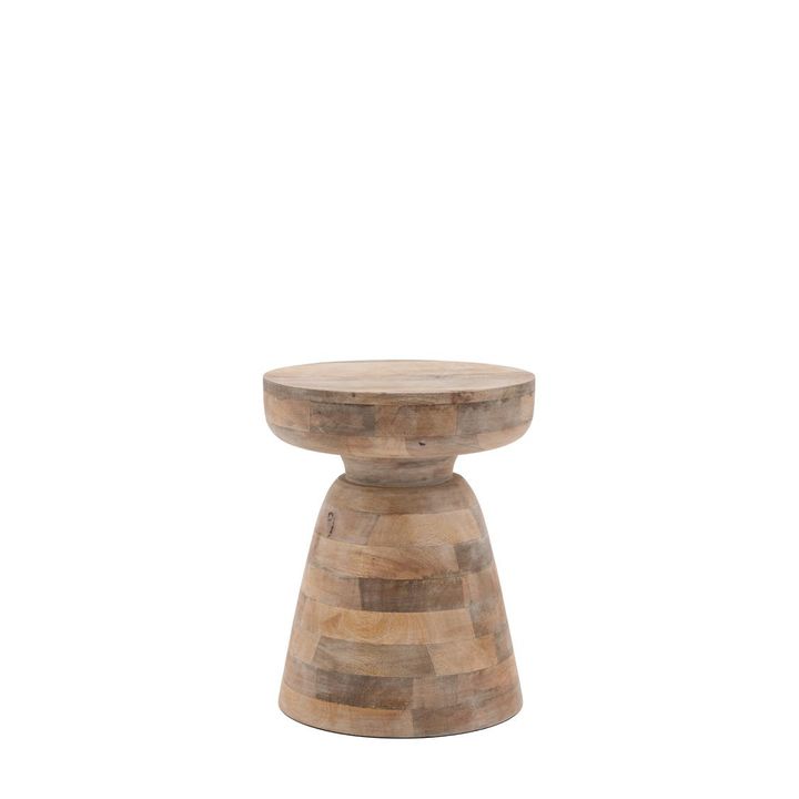 Milstead Side Table White Wash