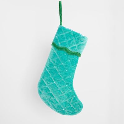 La Dolce Vita Aqua & Green Stocking