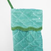 La Dolce Vita Aqua & Green Stocking