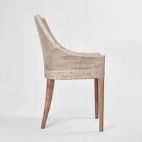 Charlotte Rattan Dining Chair Natural