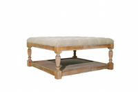 Brittany Square Ottoman