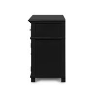 Sorrento 3 Door Hamptons 145cm Buffet Black