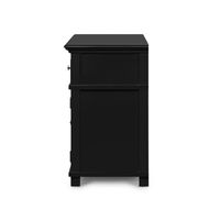 Sorrento 3 Door Hamptons 145cm Buffet Black