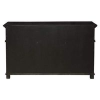 Sorrento 3 Door Hamptons 145cm Buffet Black