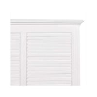 West Beach Hamptons Bedhead W/ Shutters Queen
