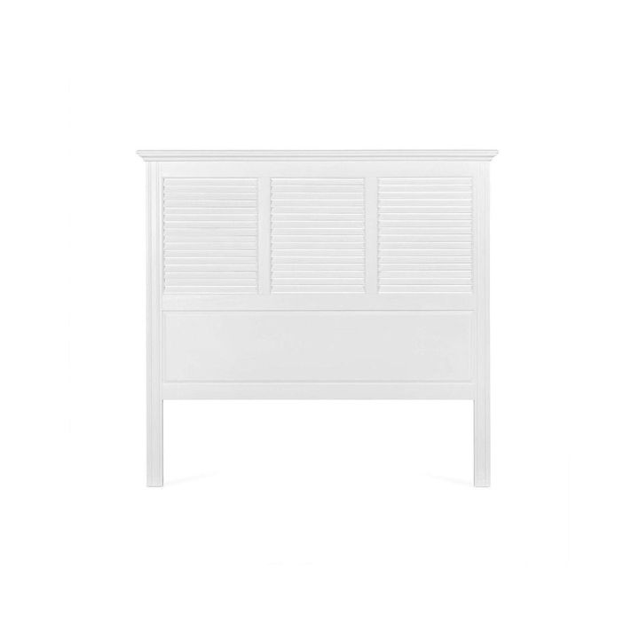 West Beach Hamptons Bedhead W/ Shutters Queen