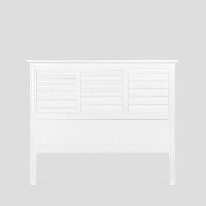 West Beach Hamptons Bedhead W/ Shutters Queen