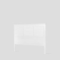 West Beach Hamptons Bedhead W/ Shutters Queen