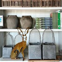 Topiary with Pots Set2