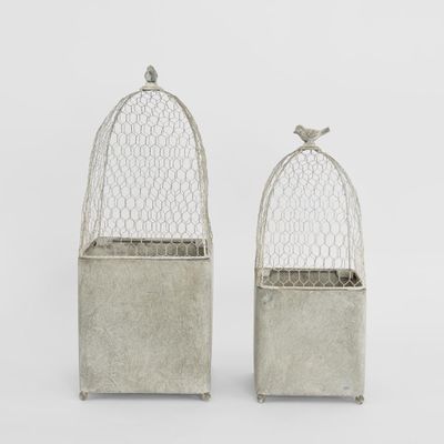 Topiary with Pots Set2