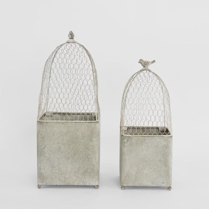 Topiary with Pots Set2