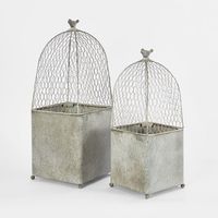 Topiary with Pots Set2