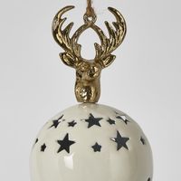 Stag Head Hanging Ball