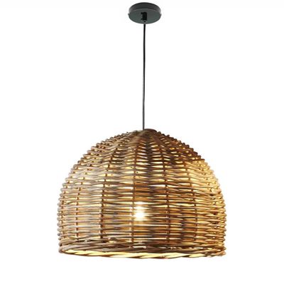 Rattan Ceiling Pendant Small Natural