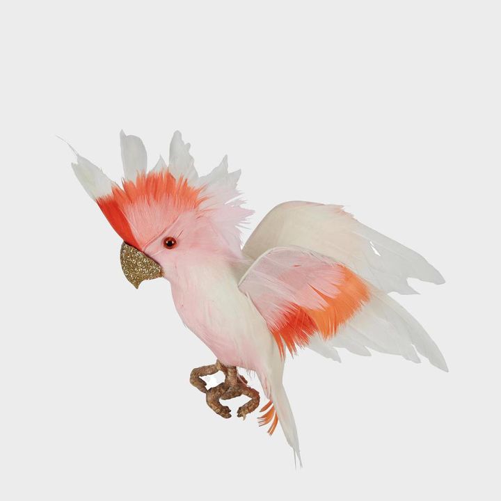 Galah Flying Bird Small Pink White
