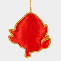 Waratah Sequin Tree Decoration