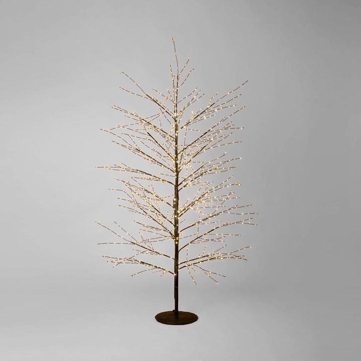 Black Forest Twinkling Light Up Tree with 1300 Lights 180cm