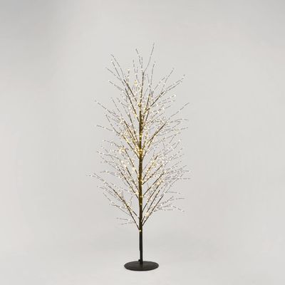 Black Forest Twinkling Light Up Tree with 900 Lights 150cm