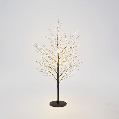 Black Forest Twinkling Light Up Tree with 500 Lights 120cm