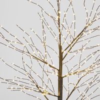 Black Forest Twinkling Light Up Tree with 500 Lights 120cm