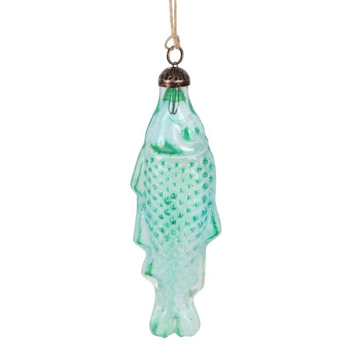 Hanging Fish Tree Decoration Green