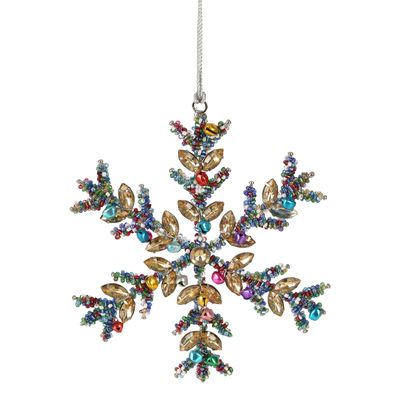 Mardi Multi Beaded Hanging Ornament