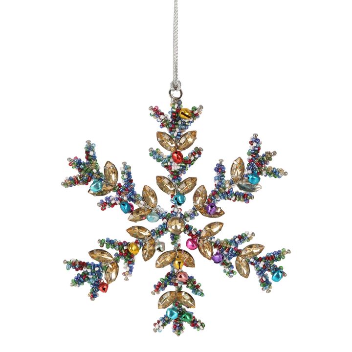 Mardi Multi Beaded Hanging Ornament