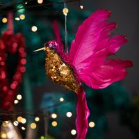 Salsan Sequin Hanging Hummingbird