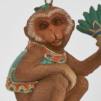 Jaja Monkey Ornament