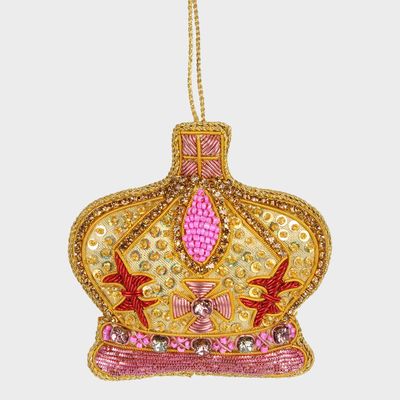 Coronation Crown Hanging Tree Decoration