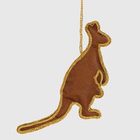 Kangaroo Hanging Tree Decoration