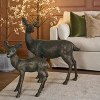 Sika Verdigris Deer LGE