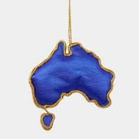 Australia Forever Sequin Tree Decoration