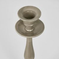 Sante Enamel Candle Stand Taupe