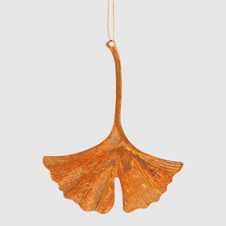 Ghardin Ginko Leaf Hanging Tree Ornament
