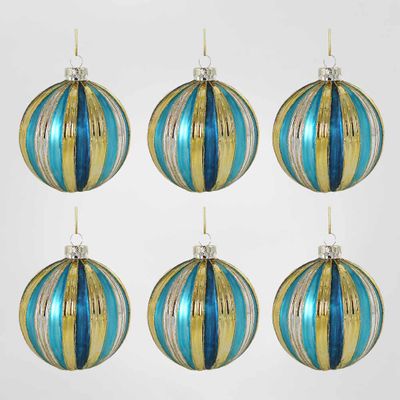 Calli Boxed Set of 6 Baubles