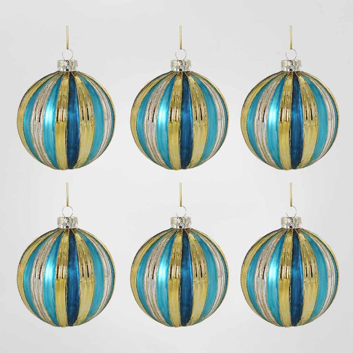 Calli Boxed Set of 6 Baubles