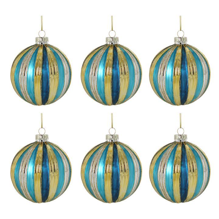 Calli Boxed Set of 6 Baubles