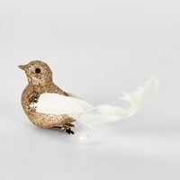 Zhelor Clip on Bird White (Set of 6)