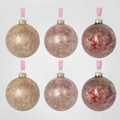 Cherie Boxed Set of 6 Baubles