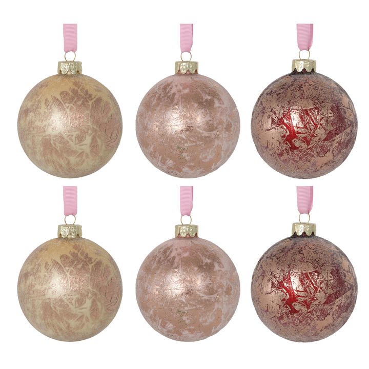 Cherie Boxed Set of 6 Baubles