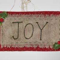 Joy Hanging Sign