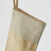 Natural Velvet Stocking