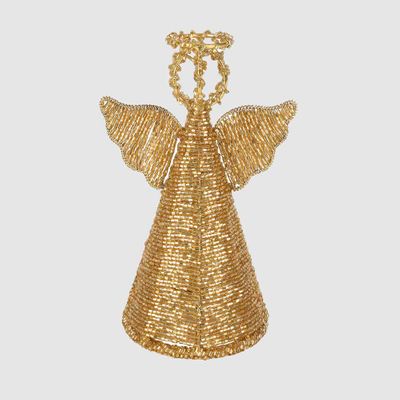Bisoir Beaded Angel Gold
