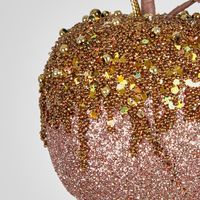 Deluxe Gilt Apple Ornament