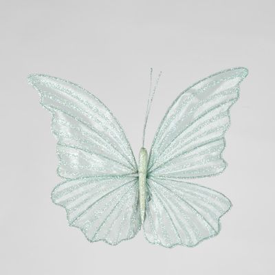 Sera Clip on Butterfly Mint Green SML