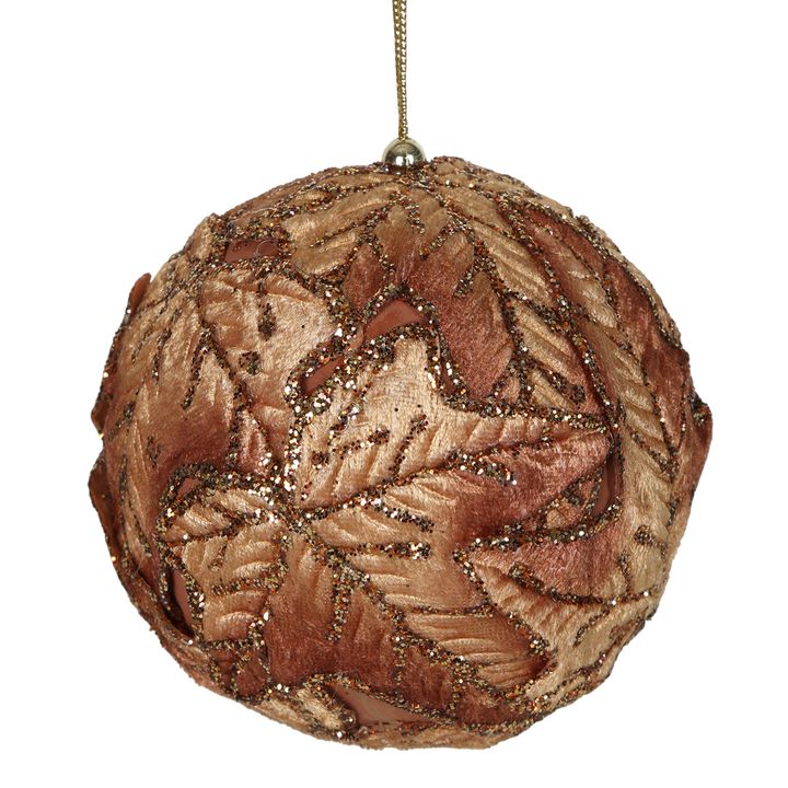 Ivy Velvet Bauble Bronze