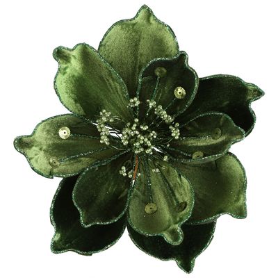 Lush Clip on Magnolia Green