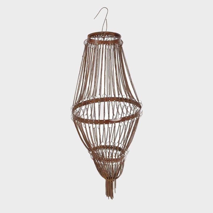 Chainlink Hanging D&eacute;cor Large