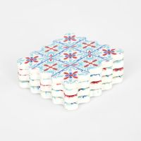 La Dolce Vita Pattern Coasters Mixed - Set of 4
